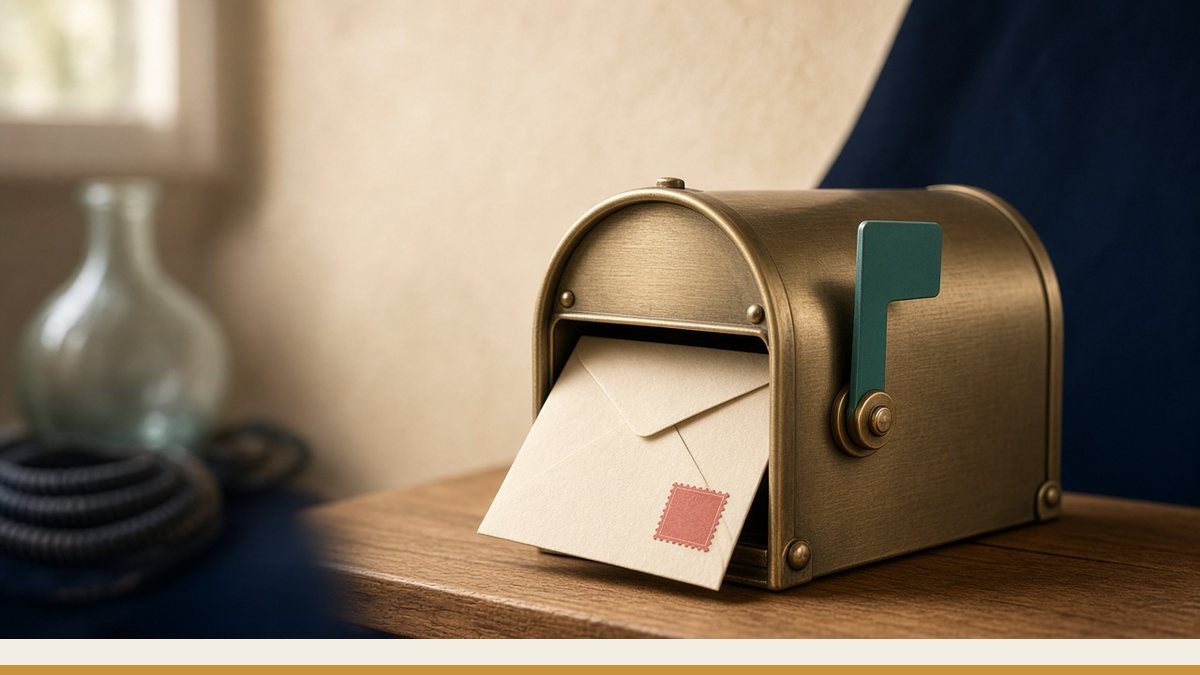 Create a mailbox and open webmail