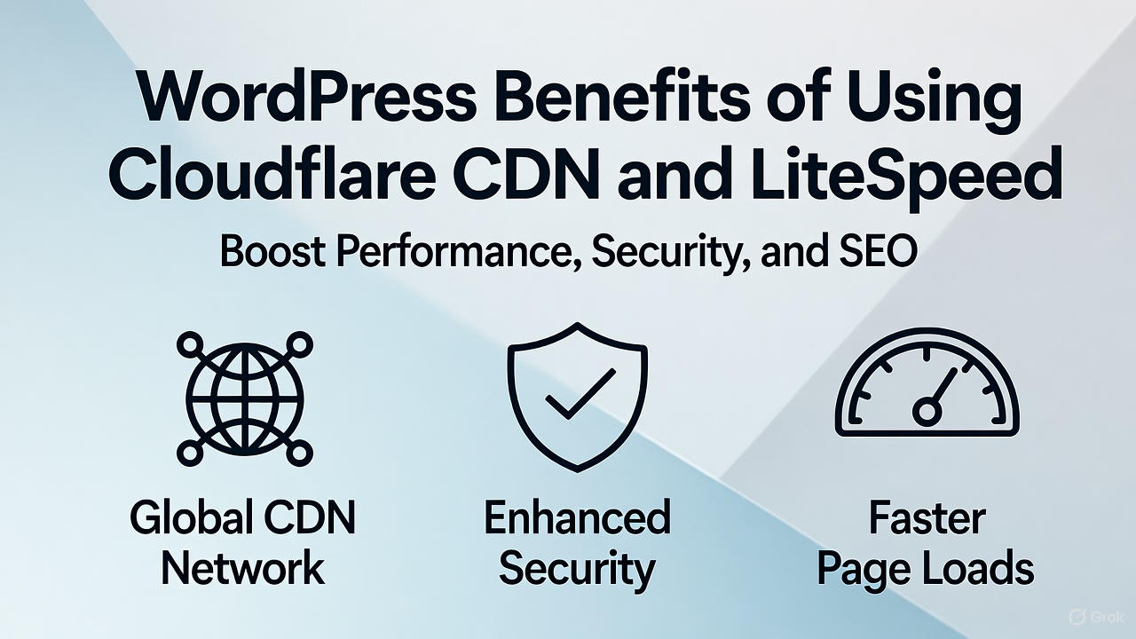 Benefits of Cloudflare & LiteSpeed for WordPress
