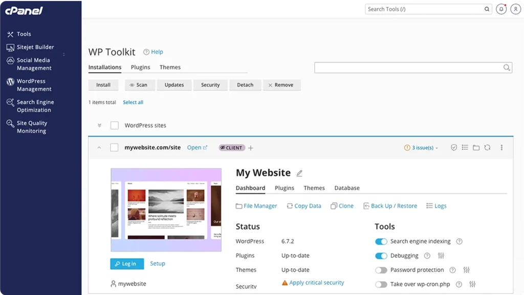 wordpress toolkit