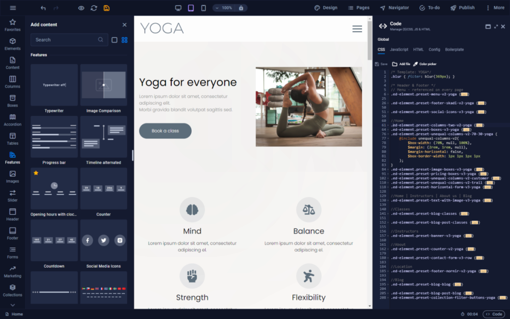 Discover cPanel's AI Website Builder: Effortless Website Creation with Sitejet 6 Features Page Website Builder english 1024x641 1