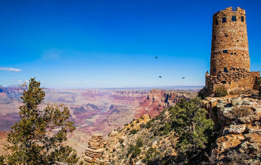 grand canyon desert view